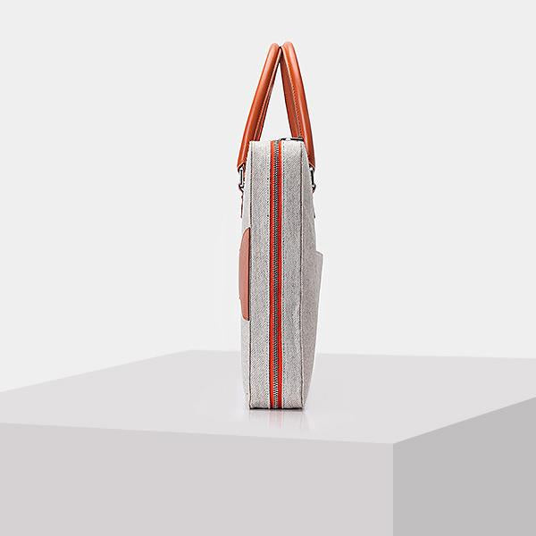Grey & Orange Laptop Bag USA