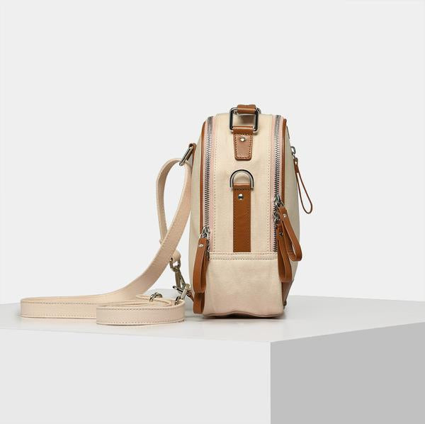 Pink and Tan Backpacks
