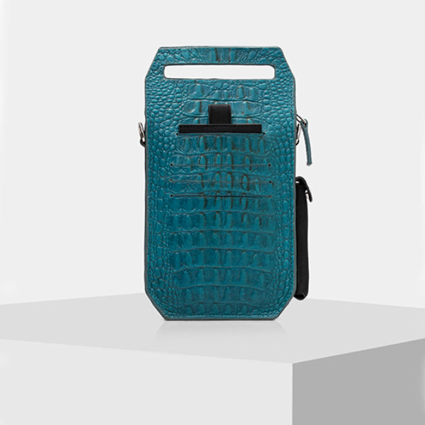 Leather Mobile Slings - TURQUOISE & BLACK