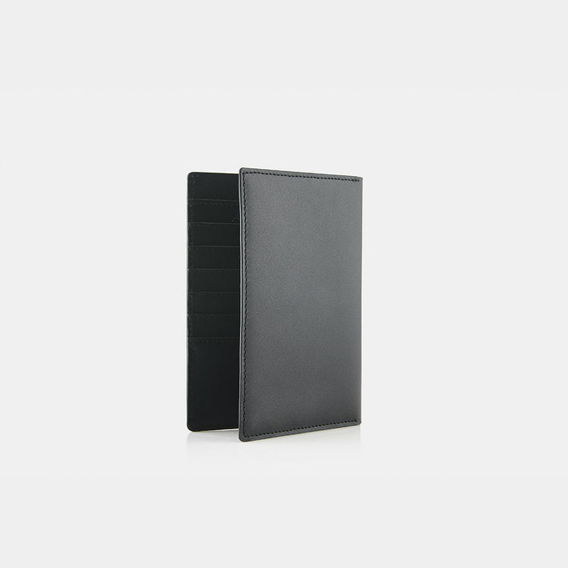 black passport holder cover