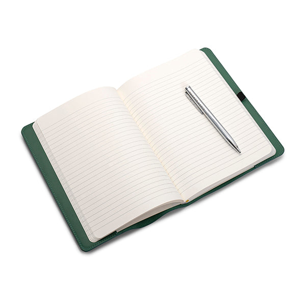 Designer Green leather Notebook Case