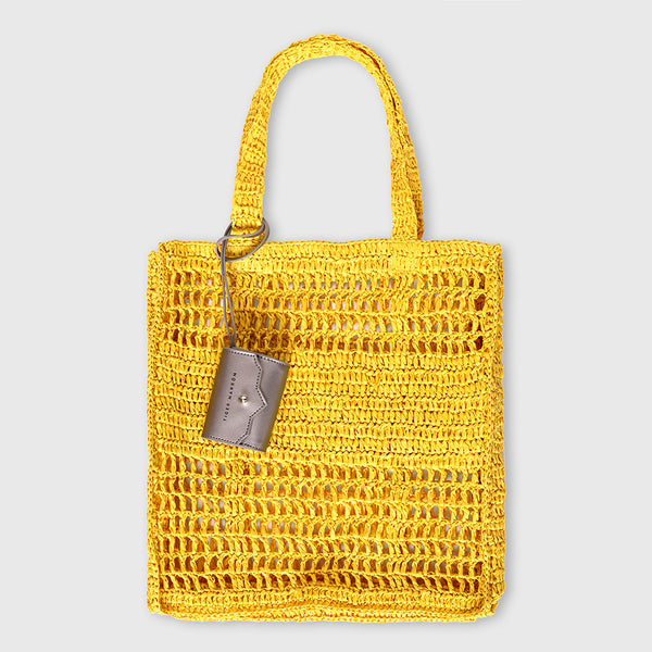 Tiger Coast Raffia Beach Bag