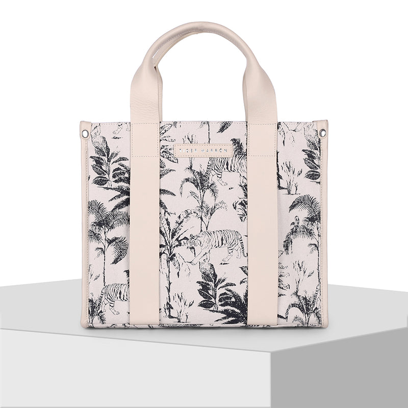 Jungle Print Shopper Tote Bag, Beach bags