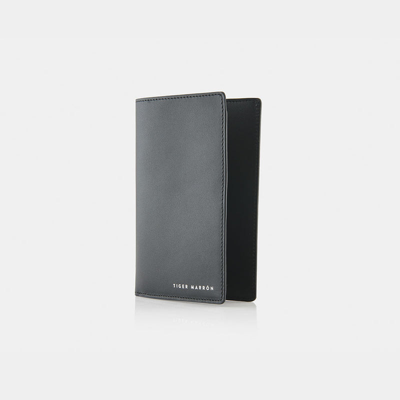 Black Leather passport holder