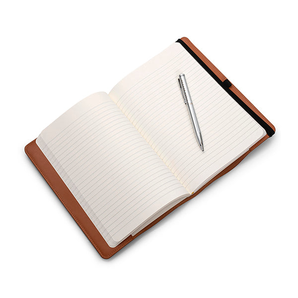 Clay Orange leather notebooks