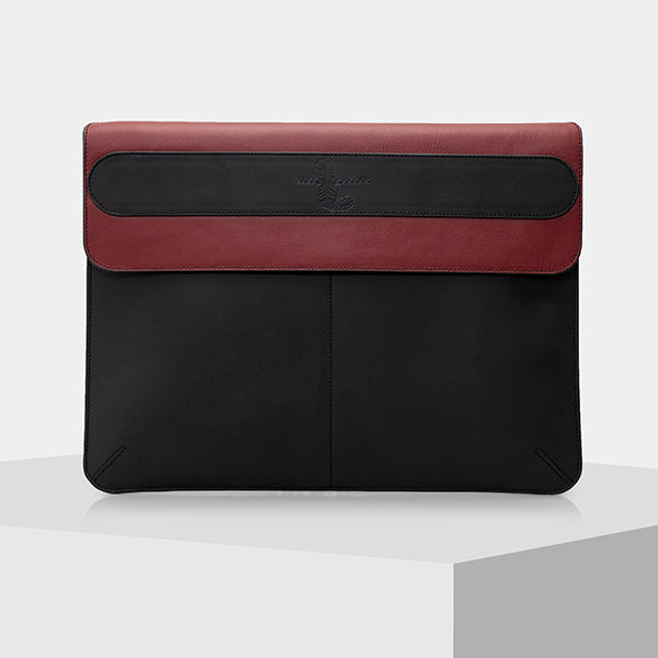 Personalised leather sales laptop case