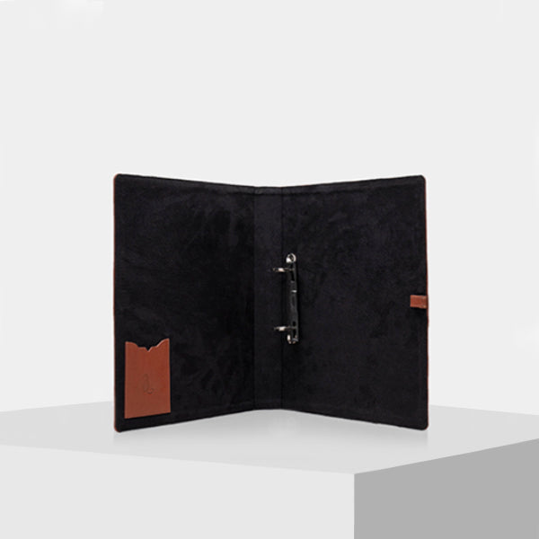 Brown office desk accessories