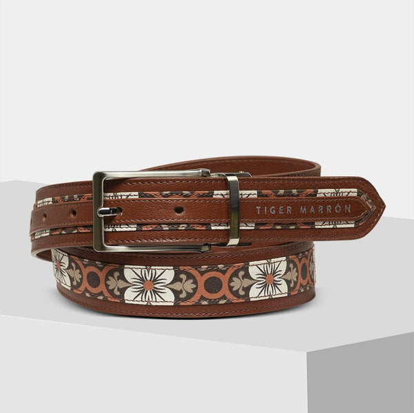 Handmade Leather Belt for Men and Women, Designer Belts for Women – Tiger  Marrón
