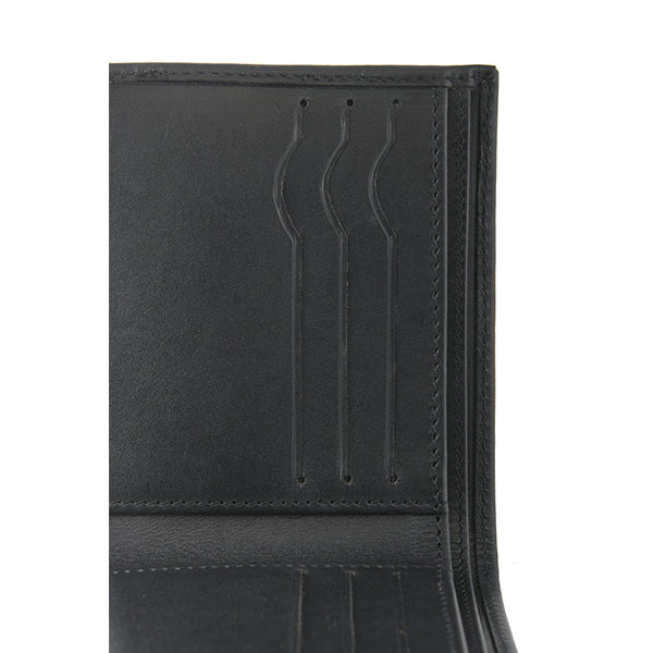 Black Leather wallet with card Slots