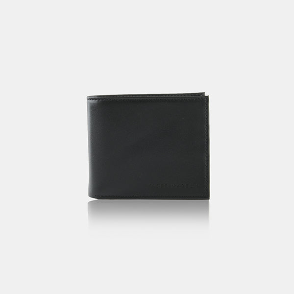Mens Designer Leather Wallet - Black
