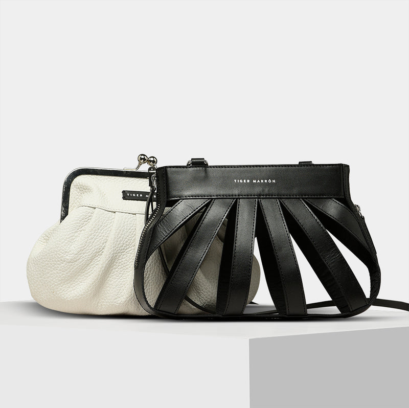Clutch Bags - Black & White