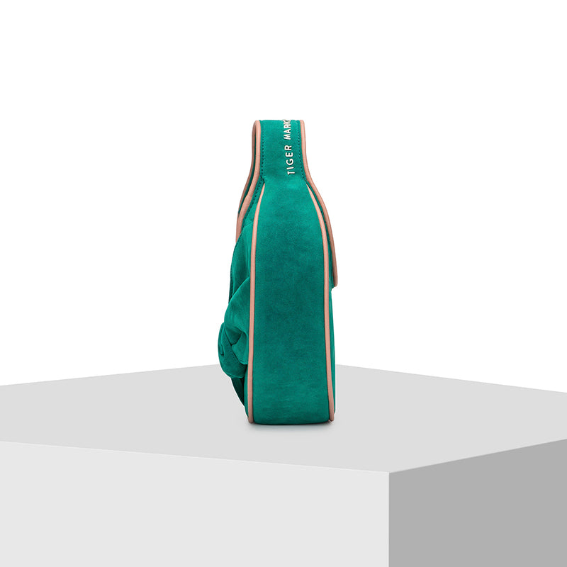 Green Leather Tote handbags 