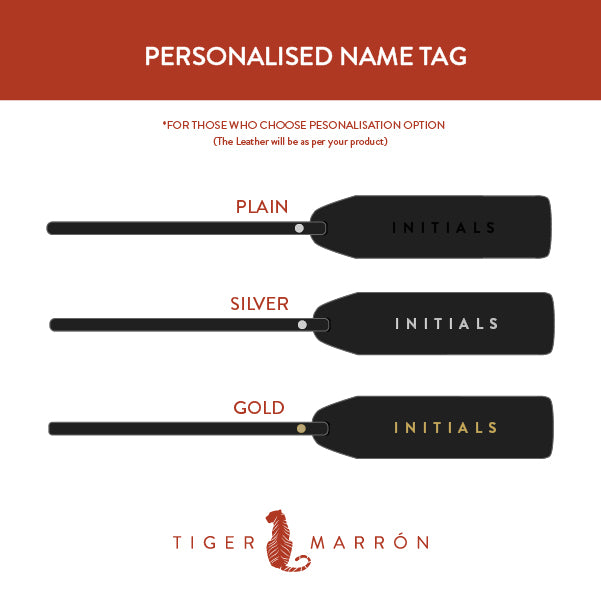 Personalised Name tag for Clutch Bag